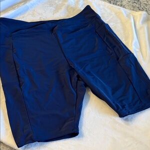 Women's Navy Swim Shorts
